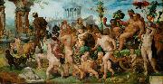 Maarten van Heemskerck Triumphzug des Bacchus Spain oil painting artist